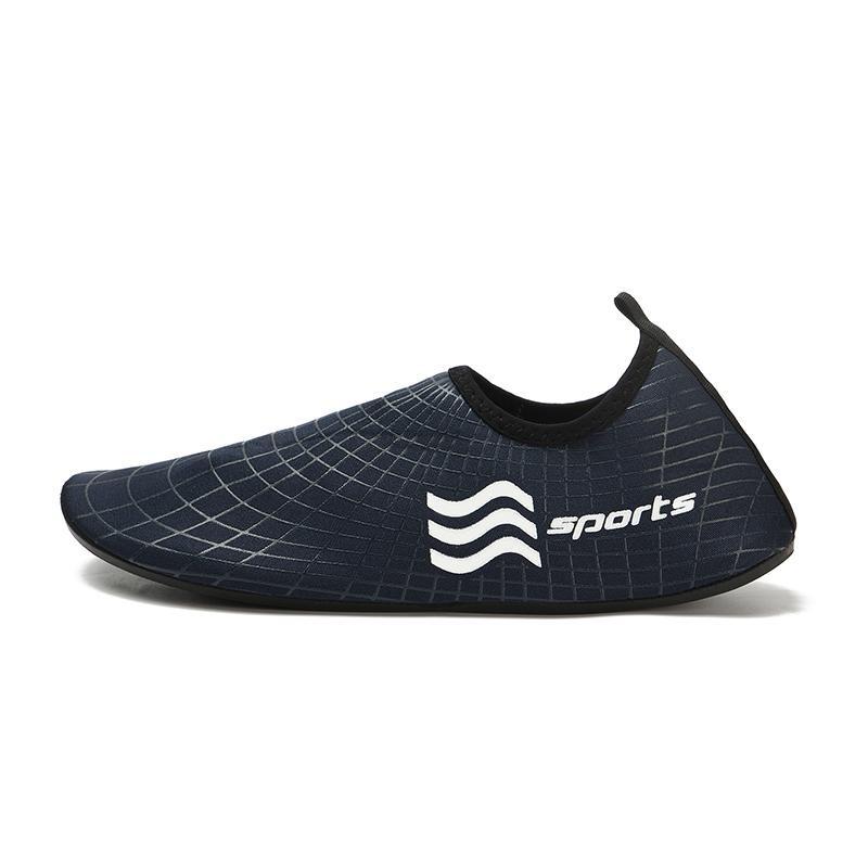 Chaussures d'eau plates confortables pour hommes et femmes, séchage rapide, pantoufles de plage pour hommes, chaussures pour la natation, chaussures de plage pour la plongée