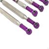 9 Piece Adjustable Steering Tingler Traction Rod Accessories for 12428 12423 FY-01 Fy-02 Fy-04 1/12