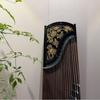 Ebony Solid Wood Guzheng for Beginners and Professionals - Suitable for Exams, Teaching, and Performance.