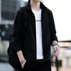 Embroidered Fleece And Thick Fleece Jacket For Men In Spring, Autumn, And Winter, Warm And Casual Jacket For Men