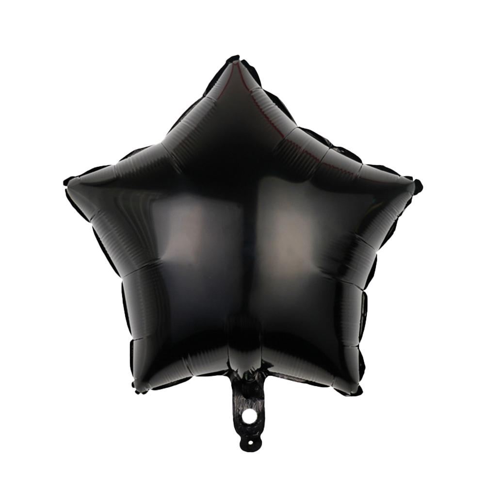 10 buc 18 inch Balon Stea Aurie Neagră Roșie Balon Folie Pentagramă Balon Heliu Decoratiune Petrecere de Crăciun Zi de Naștere Nuntă