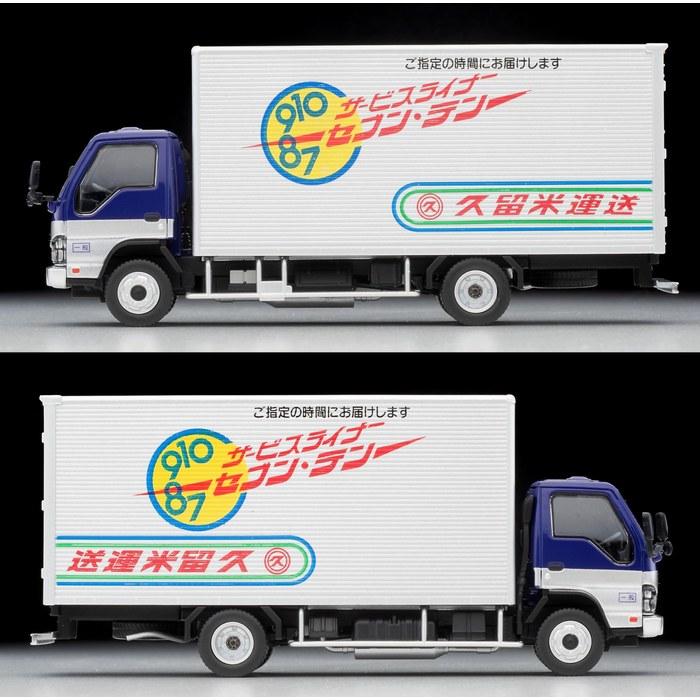 TOMYTEC Tomica Limited Vintage Neo LV-N285c Isuzu Elf Panel Van Kurume Unyu Finished Product Multicolor 1/64