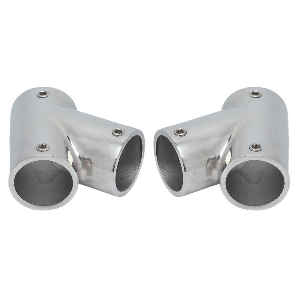 1 Paar Bot Handreling Fittingen Onderdelen 60 Graden 316 Roestvrij Staal Marine Hardware Links Rechts