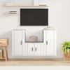 VidaXL TV Furniture Set 3 Pcs White Engineered Wood 3188518