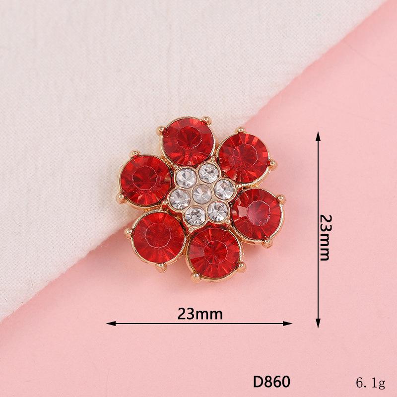 Five-Petal Diamond Flower Snowflake DIY Phone Shell Sticker