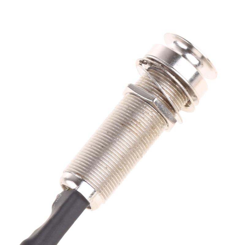 Premium Piezo Contact Microphone 3 Transducer Pickups with end pin jack for Kalimba