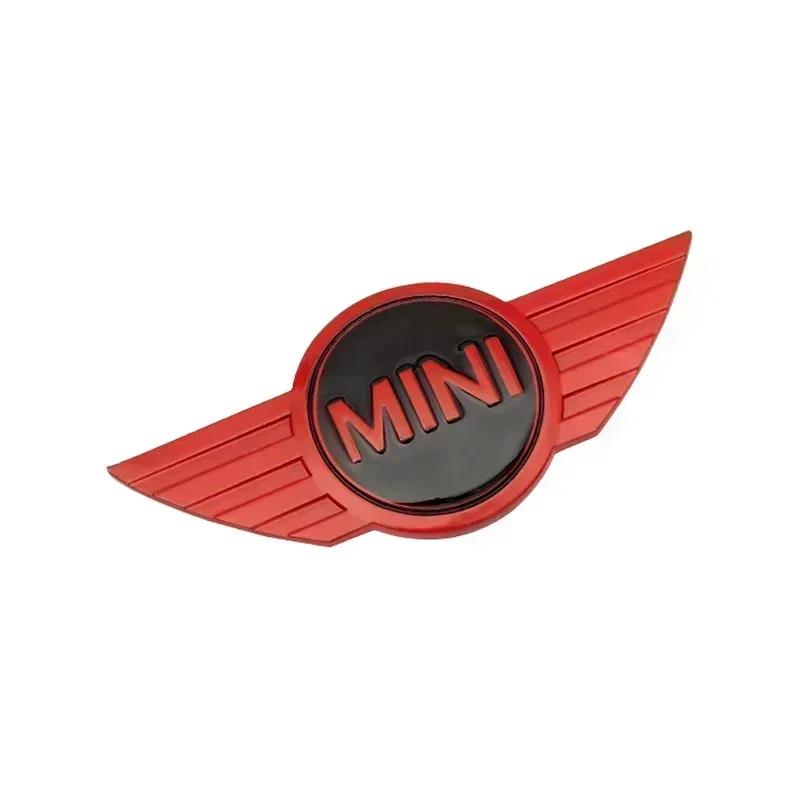 Metal Car Front Hood Rear Trunk Emblem Badge Sticker for BMW Mini Cooper S F56 F57 R55 R56 R60 Replacement Logo Accessories Ycahd11