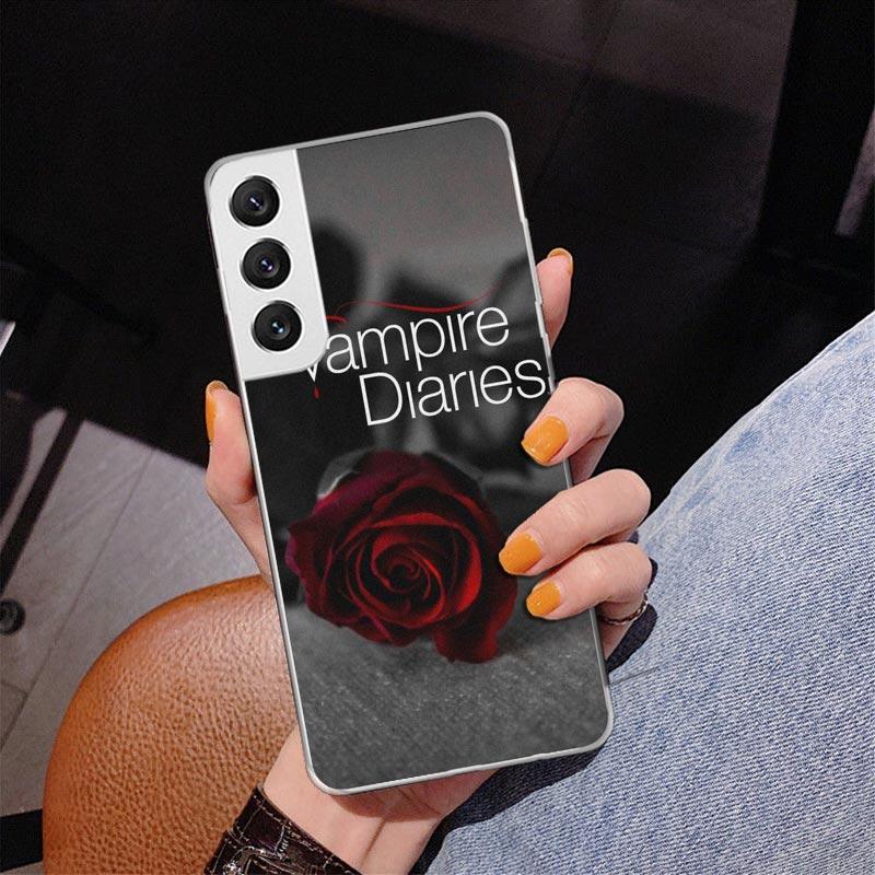 The Vampire Diaries Salvatore Phone Case For Samsung Galaxy S24 S25 Edge S26 Ultra S23 S22 S21 Plus S20 FE + Personalized Print