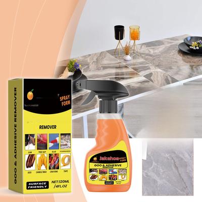 Mehrzweck-Klebemittelentferner-Spray, 120 ml, leistungsstarker Kleber-Reiniger für Aufkleber, Etiketten und Bänder