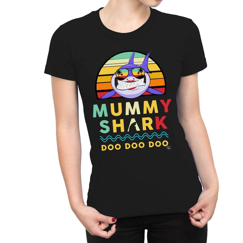 mummy shark t shirt