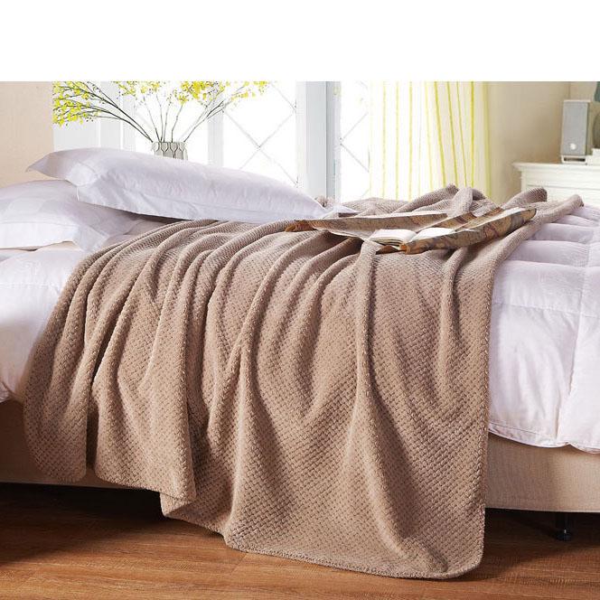 Flannel Blanket Thickened Coral Fleece Soft Blanket Plush, Fluffy, Warm, Cozy – Perfect for Bed, Sofa