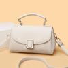 Lychee pattern metal lock handbag women's shoulder bag