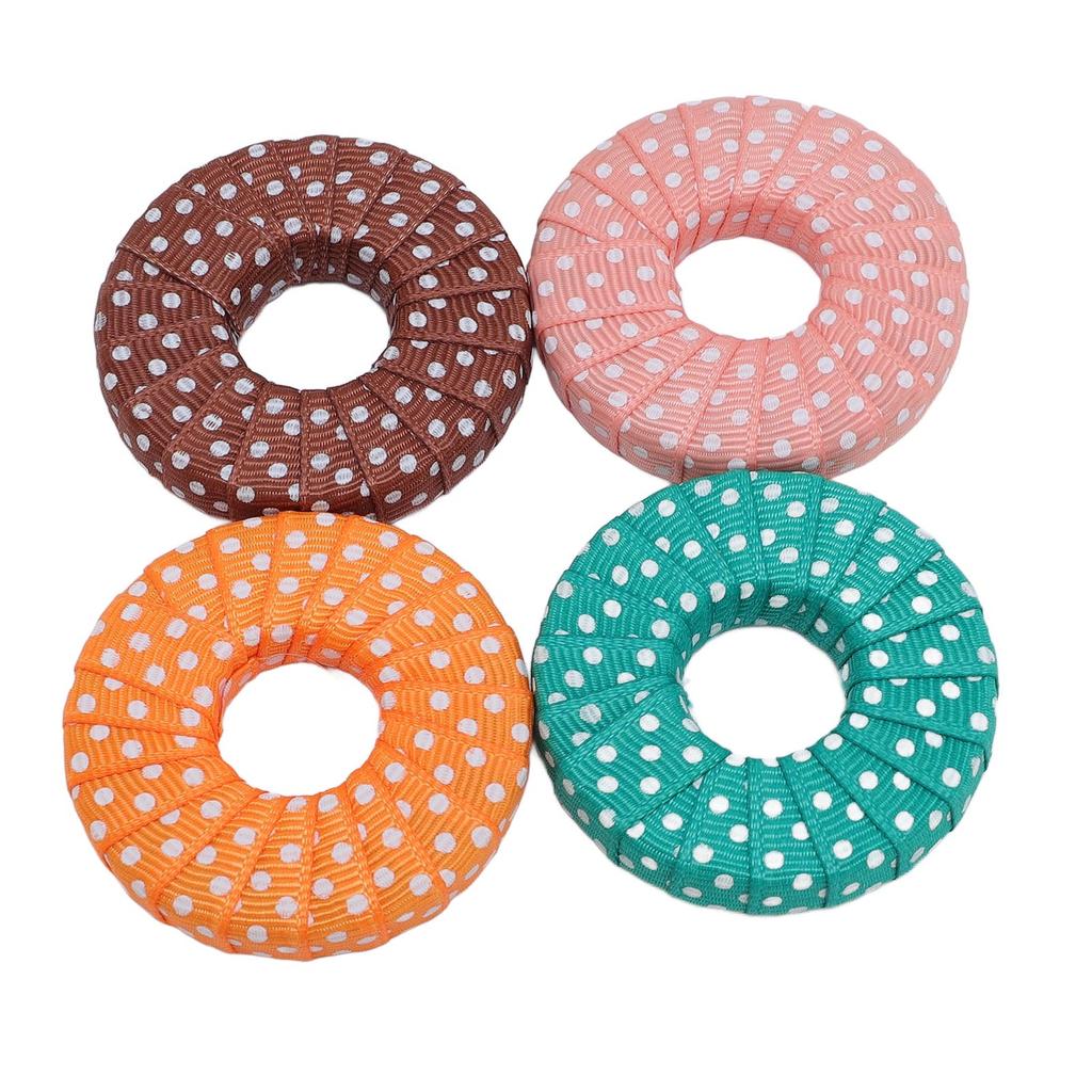4 Pezzi Pesi per Tessuto con Motivo a Pois Pesa Carta Rotondo per Scrittura Disegno Accessori per Cucito