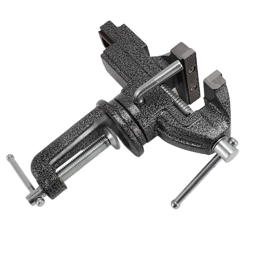 Upínací stolní svěrák Univerzální minipracovní svěrák otočný o 360 stupňů 75 mm Šířka otevření čelistí 62 mm Maxim