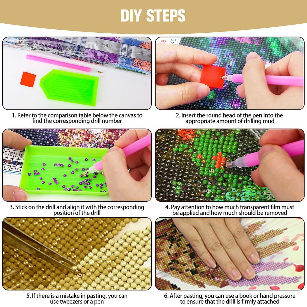 Highland Cattle Diamond DIY Painting Simple to Operate DIY Diamond Art Painting for Adults Children DIY Crafts