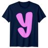 Z Letter Alphabet Unisex T Shirt Initial Unisex Unisexs Graphic Tee