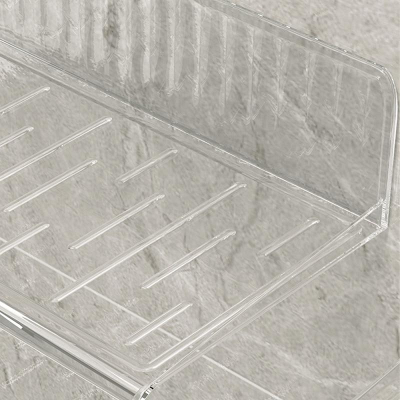 Organizér do koupelny Nástěnná police Domácí úložný stojan Toaletní stolek Péče o pleť Kosmetická bavlna Displej Bezděrovací úložný držák Poličky