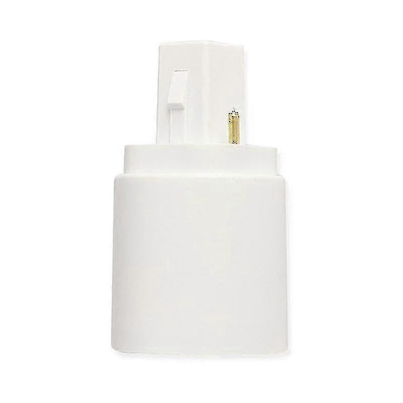 Abs Led G24 To E27 Adapter Socket Halogen G24d-1 Cfl Light G24d-2 Base Converter E27 -Yx