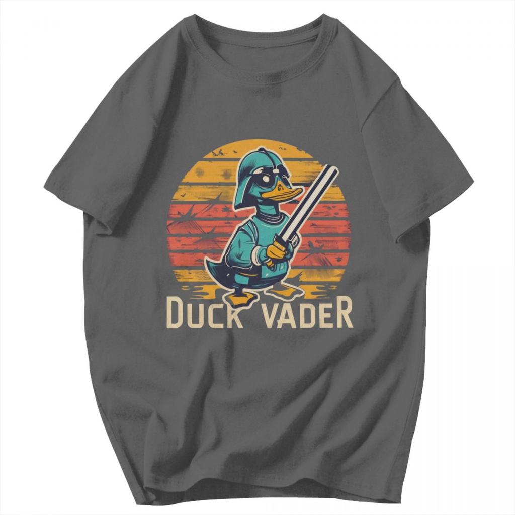 Men T Shirt Vintage Duck Vader Funny Idea Y2K Graphic Anime Unisex Clothes T Shirts