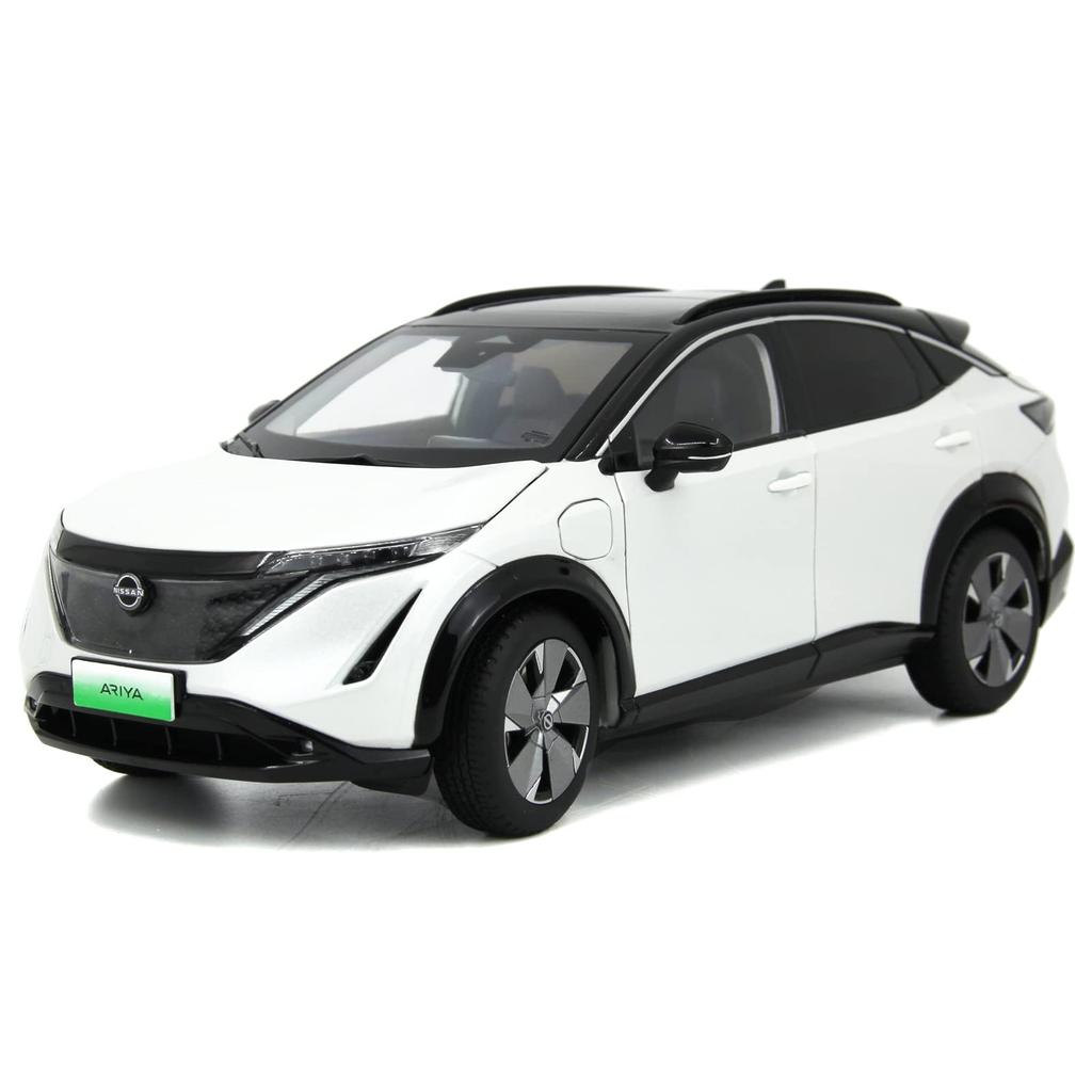 PAUDIMODEL PAUDI MODEL 1/18 Ariya Nissan 2022 Miniature Car Diecast Model White