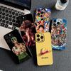 Cover for OPPO A40 A80 A60 A38 A79 A15 A16 A17 A18 A58 A78 A57 A53 A40M 4G 5G Phone Case Nami One Pieces Luffy Roronoa Zoro
