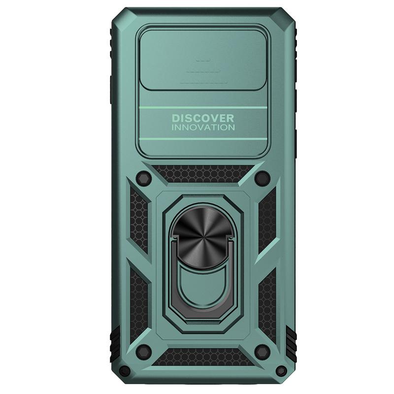 For Samsung Galaxy S10 Plus Case Shockproof Armor Slide Camera Protect Phone Case For Samsung S 10 S10+ Plus Ring Holder Cover
