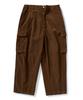 MINIMALPROJECT Wide Cargo Pocket Corduroy Pants Mpt116 [Brown]