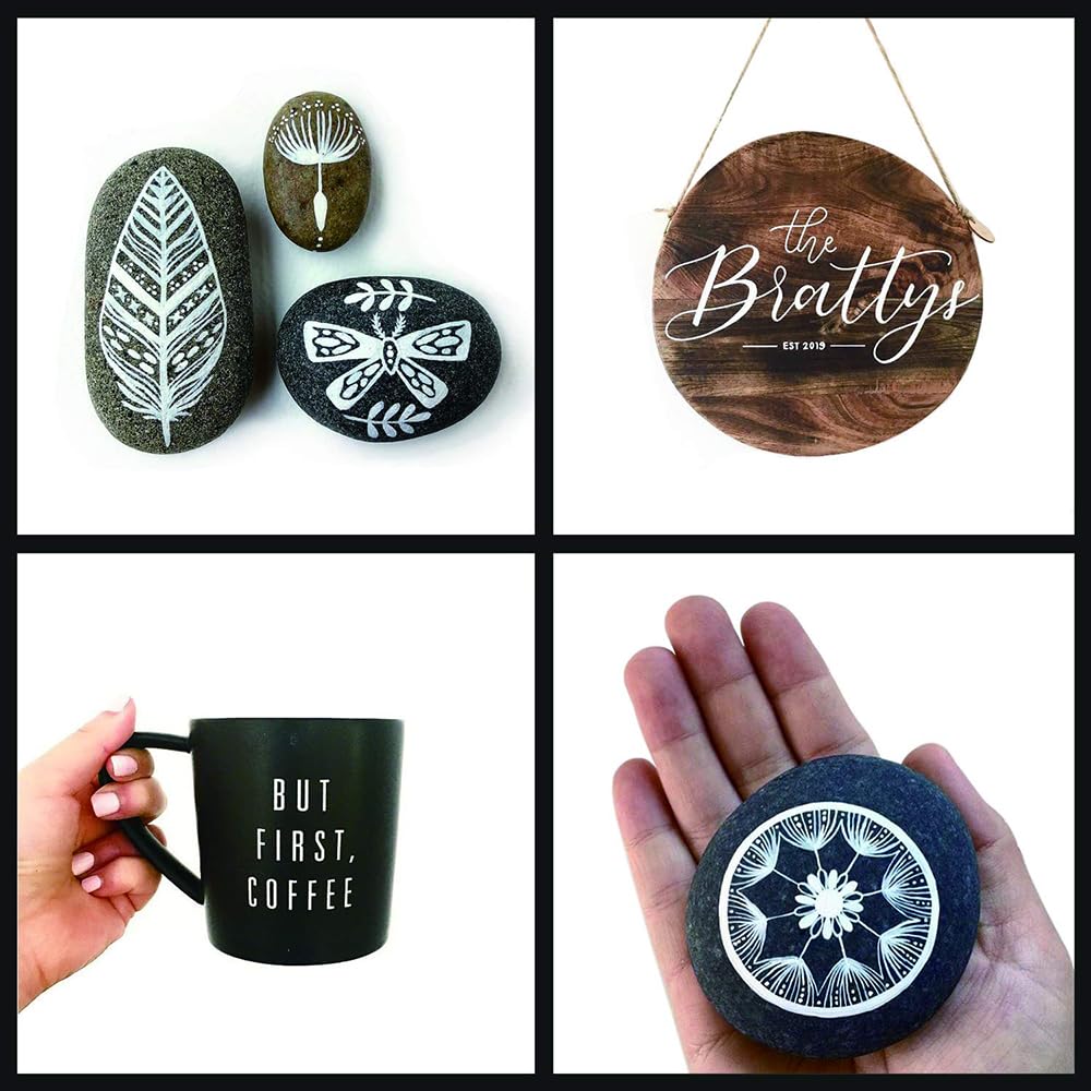 White Pen Gold Silver White Marker Extra Fine 3 Pieces Fabric White Illustration Handwritten POP Manga Pen Fabric Stone Ceramic Glass Wood Metal Line