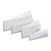 Magnetic PVC Shelf Label Card Holder with Adhesive Sign and Replaceable Paper