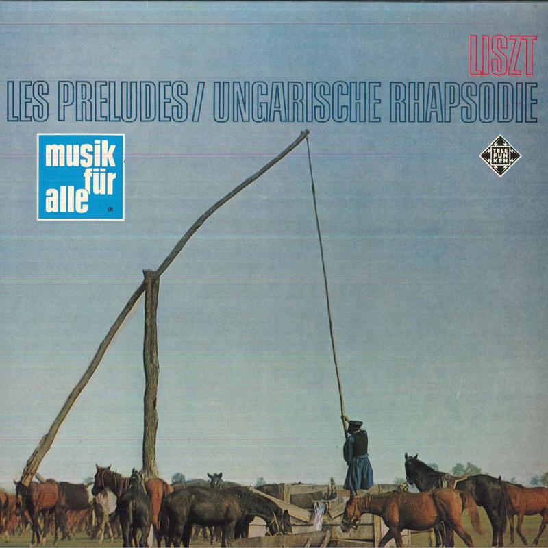 

LP Record FRANZ ANDRE, ORCHESTRE SYMPHONIQUE - Liszt Les Preludes / Ungarische Rha NT198 TELEFUNKEN Germany Classical Used