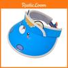 Kids Sun Hat With Large Brim And Animal Cartoon Design For Outdoor Play
