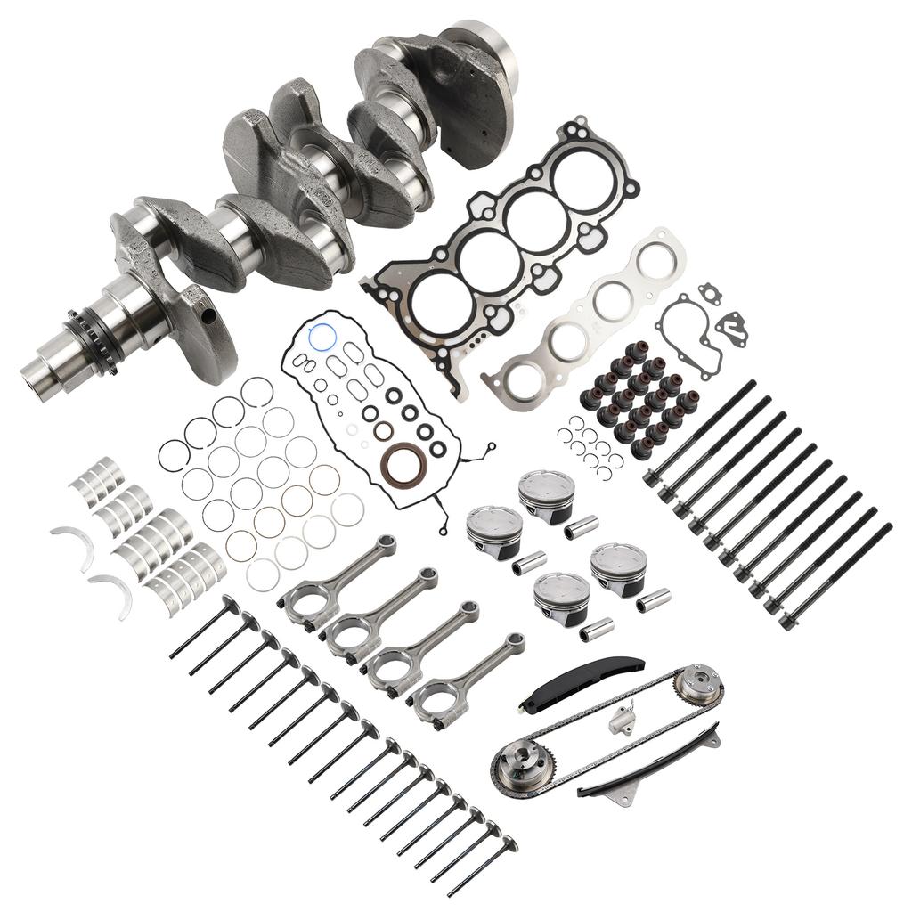 G4NG 2.0L Engine Overhaul Rebuild Kit W/ Crankshaft Rods Timing for Hyundai Kia