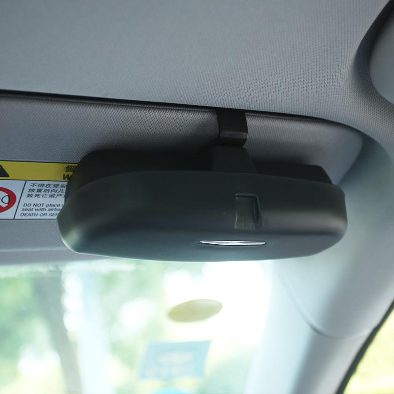 Car Accessories Glasses Case Car Sun Visor Sunglasses Holder Vehicle for Toyota Corolla CHR C-HR Rav4 Avensis Prius Yaris Prado