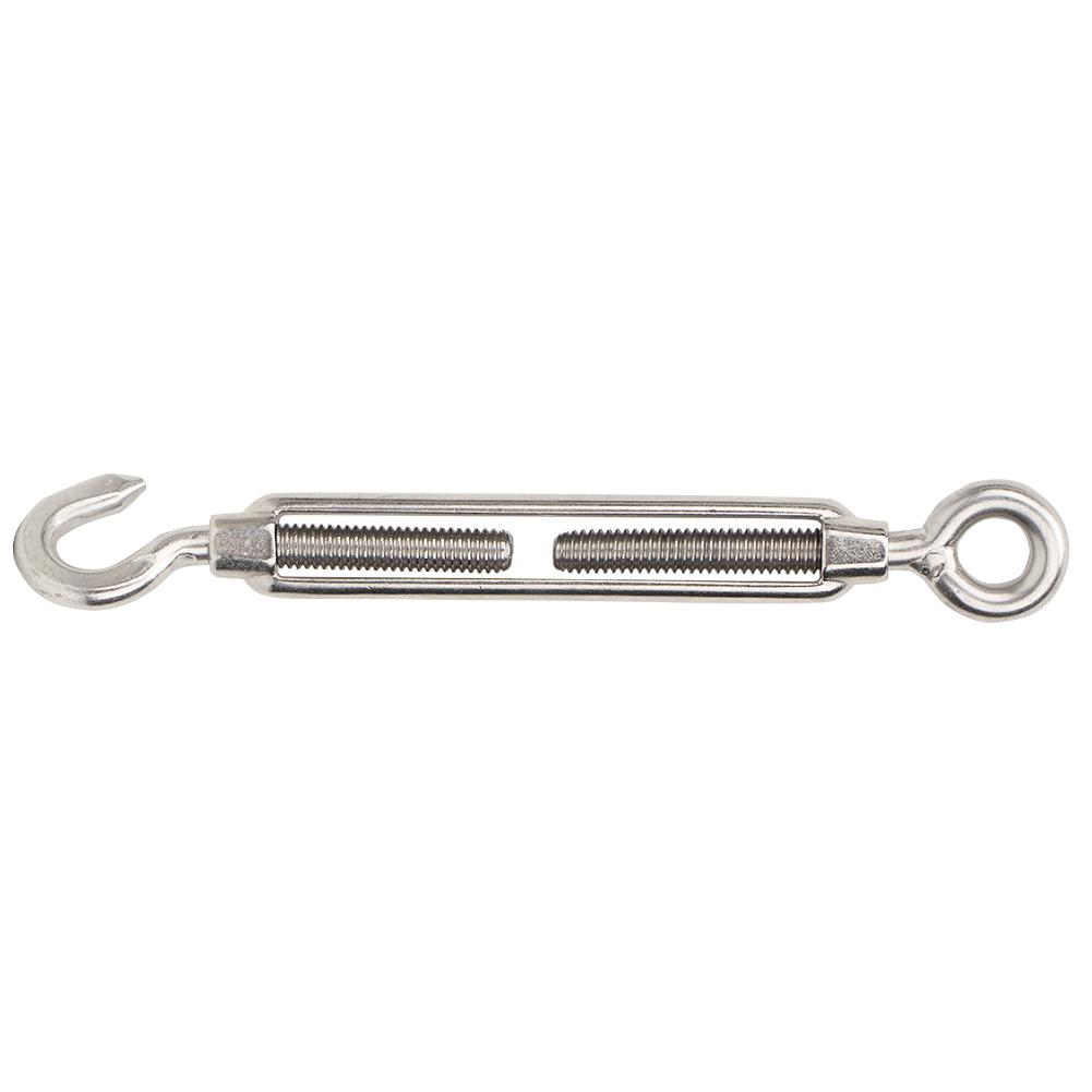 1 Pcs M10 Stainless Steel Adjust Chain Rigging Hook & Eye Turnbuckle