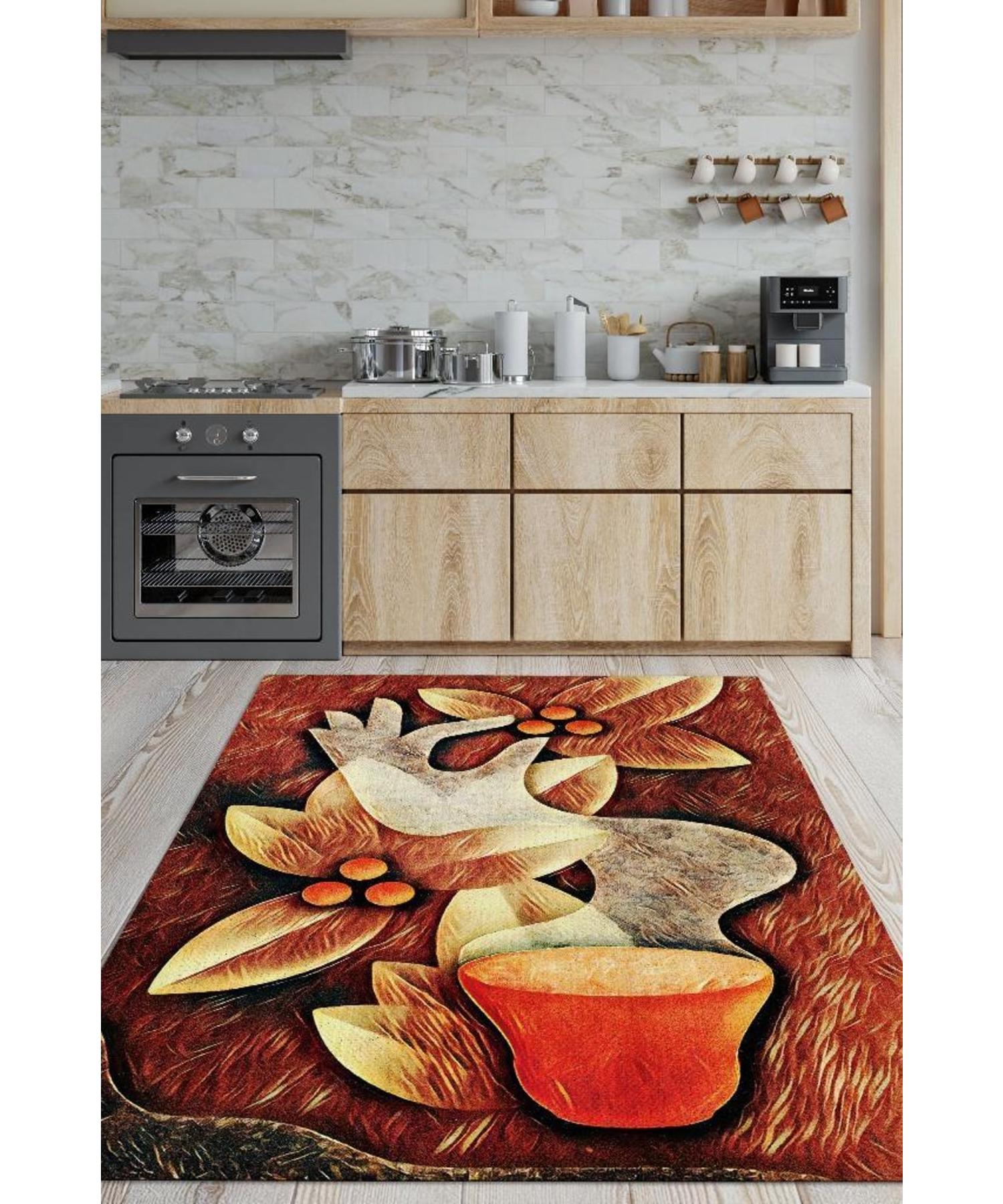 

Core to Cup Cotton Woven Based Washable Decorative Carpet