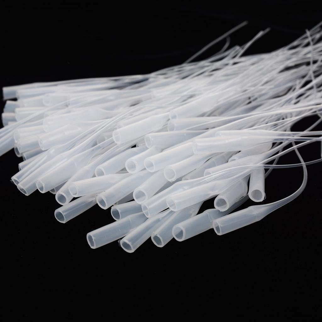 100 Pcs/bag Glue Micro-tips Plastic Glue Bottle Tips Glue Applicator Dropping Tube Nozzle For Crafting Lab Adhesive Dispensers