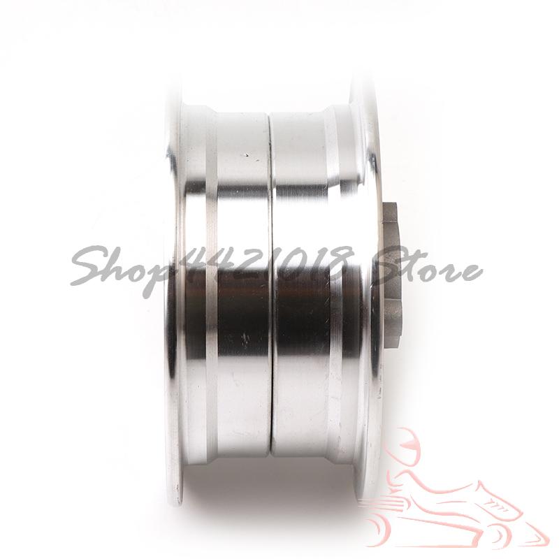 Aluminum Alloy Split Wheels 2.50-4 Aluminum Rims Tricycle Scooter 4 Inch Tire Wheels