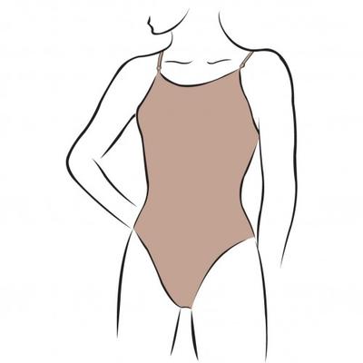 Girls Dance Seamless Low Back Leotard (1 Garment)