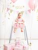 Partydeco Pink Gold Birthday Garland