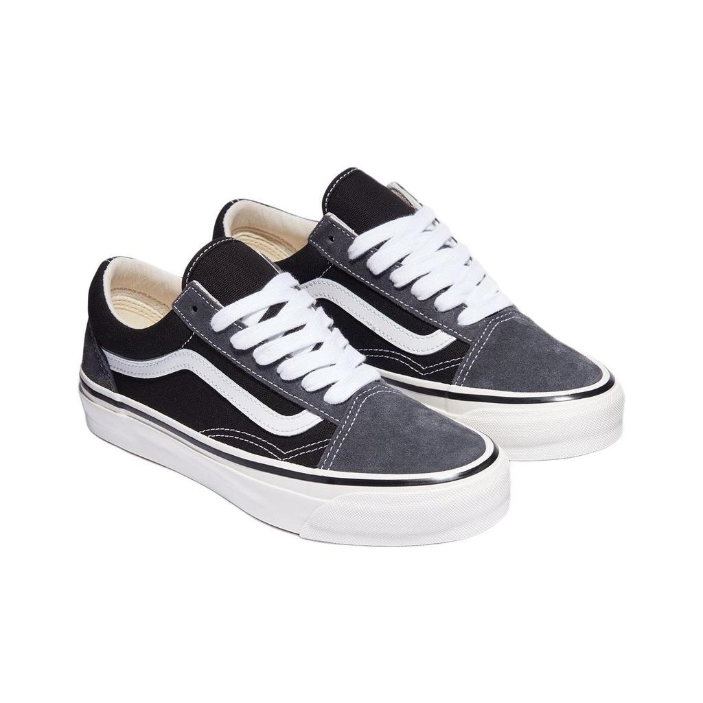 Vans Old Skool Classic Comfortable Low-Top Skate Shoes Unisex Sneakers Black Gray VN000D56239