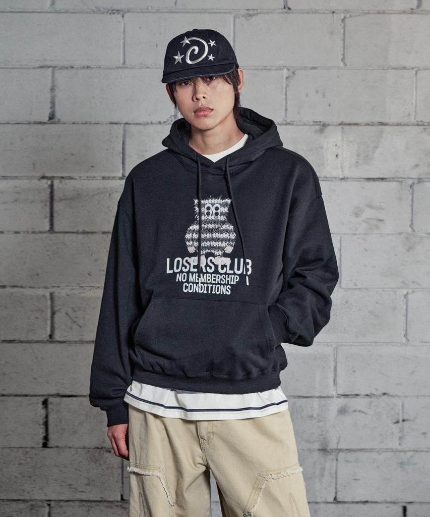 Yeti Graphic Hoodie Black