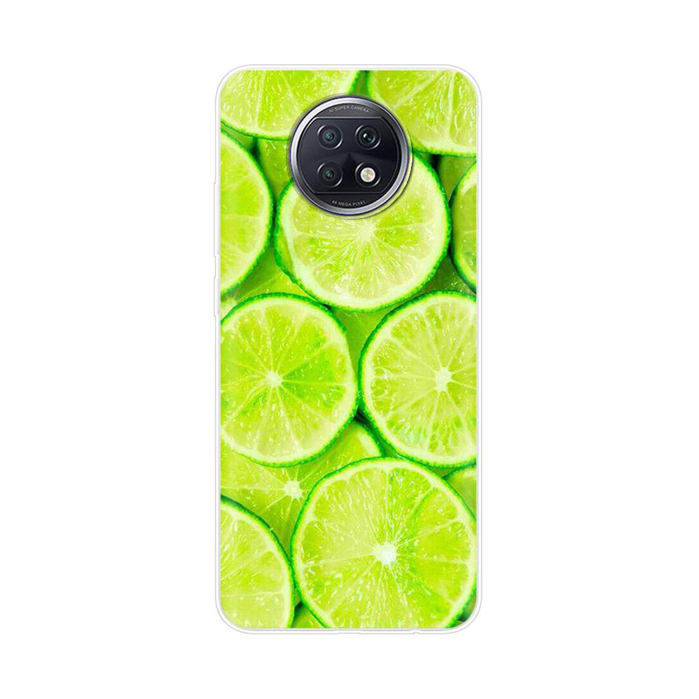 Fashion TPU Phone Case For Xiaomi Redmi Note 9T Soft Silicone Painting Case for Redmi Note 9T 5G Case Note9T 9 T coque flower