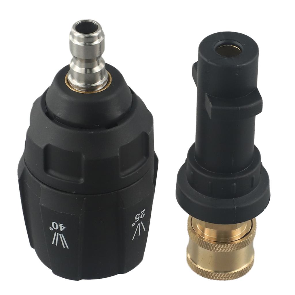 Not Suitable For K1700 5 In 1 Spray Nozzle Multi-angle Spray Tips 1/4in Quick Connect Fitting Deep Dirt Removal