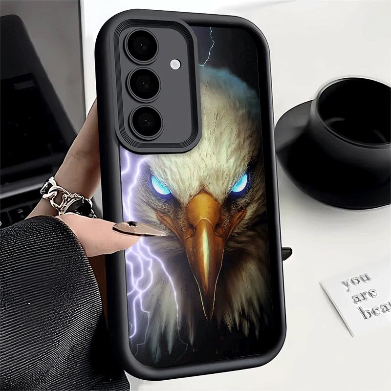 Handyhülle für Samsung Galaxy S26 S25 Ultra S24 FE Weißkopfseeadler Coole Hülle S23 Plus S22 + S21 S20 5G Weiches Silikon Funda