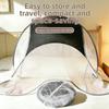Folding Face Head Mosquito Net High-Density Mesh Face Mosquito Protection Cover  Office