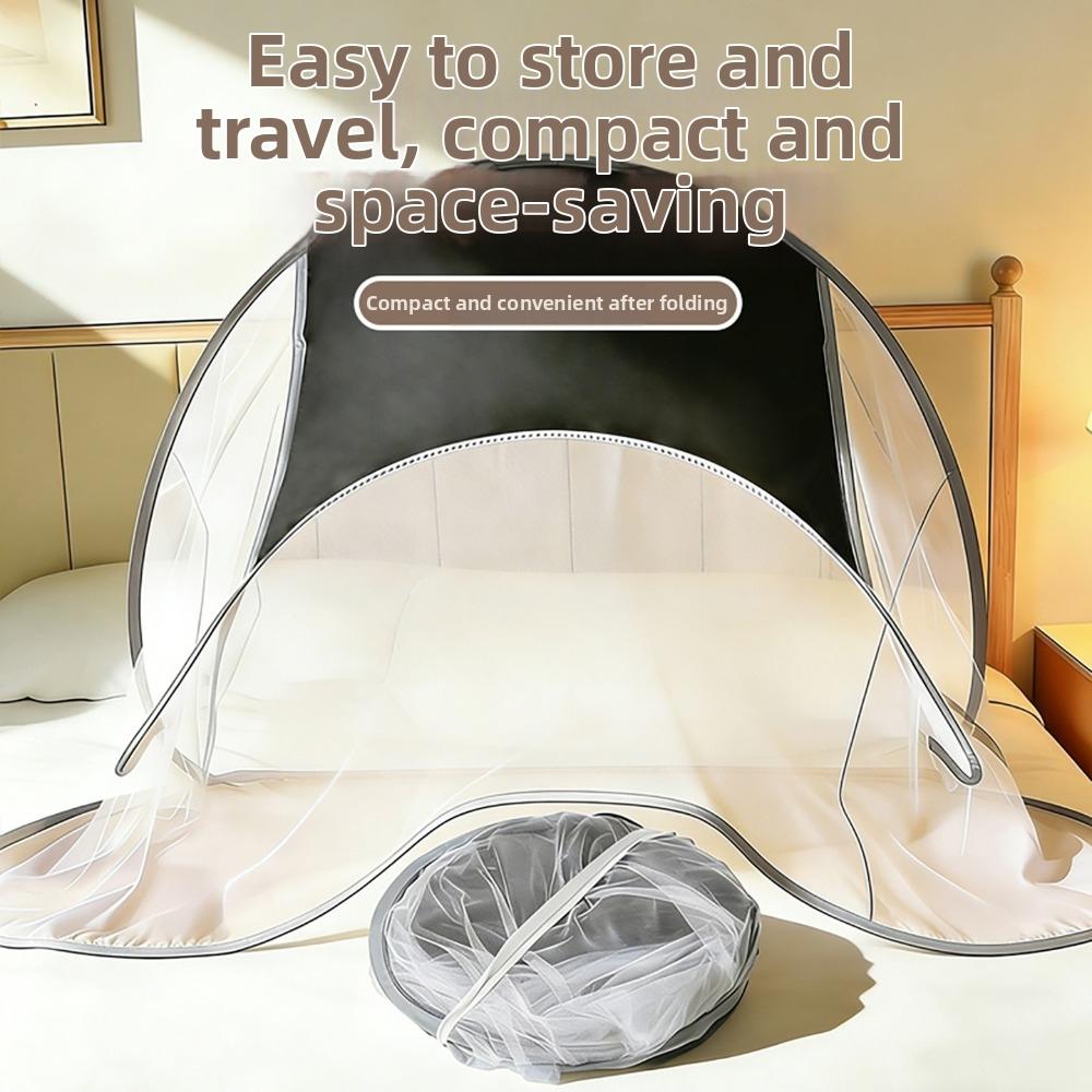 Folding Face Head Mosquito Net High-Density Mesh Face Mosquito Protection Cover Office