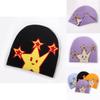 Knit Hat For Women Men With Star Pattern Warm Winter Wear For Outdoors