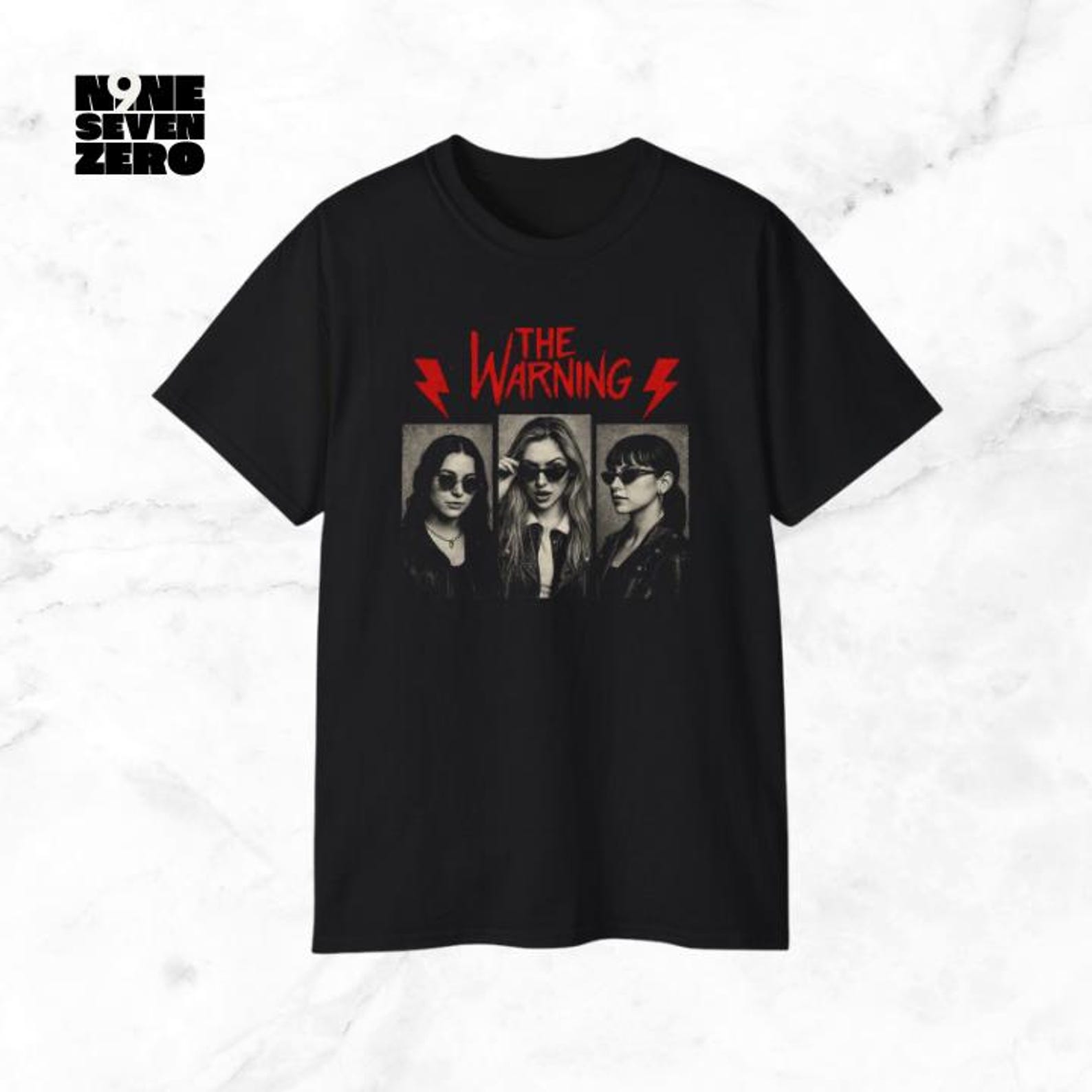 The Warning Band T-Shirt | Unisex Cotton Concert Tee 3XL