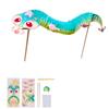 Chinese Snake Dance Craft Set Handmade 3D Snake Paper Puppet Set for Children Adult School Kindergarten