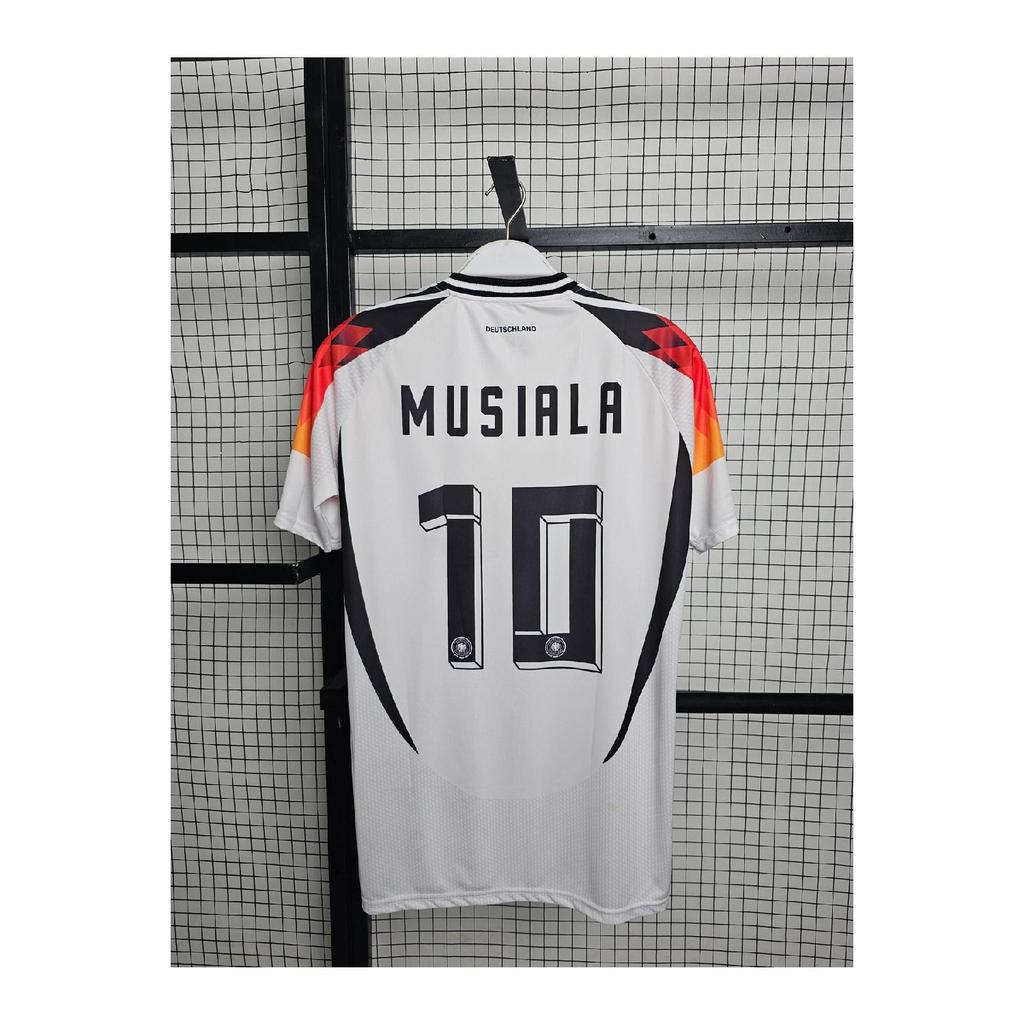 Musialla Germany National Team White Short Sleeve Adult Jersey